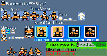 TSR Archive n54 BondMan (NES-Style, Updated) by MarshadowSlime on ...