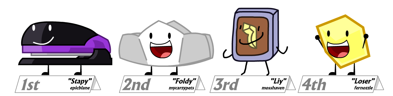 Bfb Prototype BFB Debuters in Season 1/2 Style by MarshadowSlime on DeviantArt