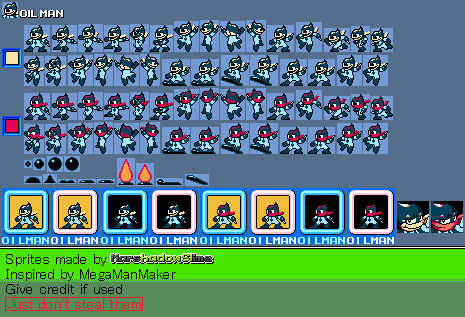 TSR Archive n67 OilMan (NES-Style, Alt) by MarshadowSlime on DeviantArt