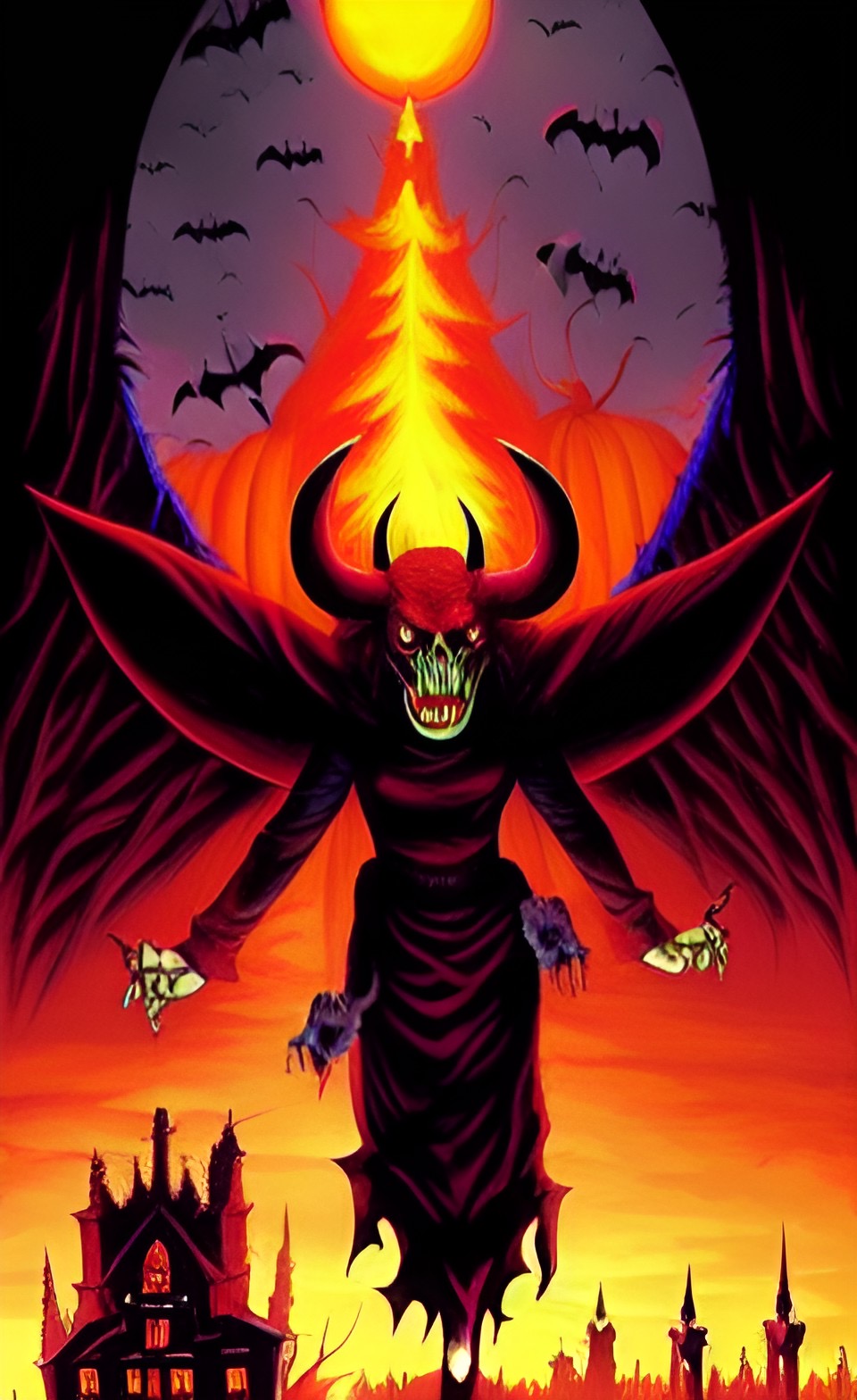 Devil Demon Flying Nightmare flying devil by PWmeess on DeviantArt