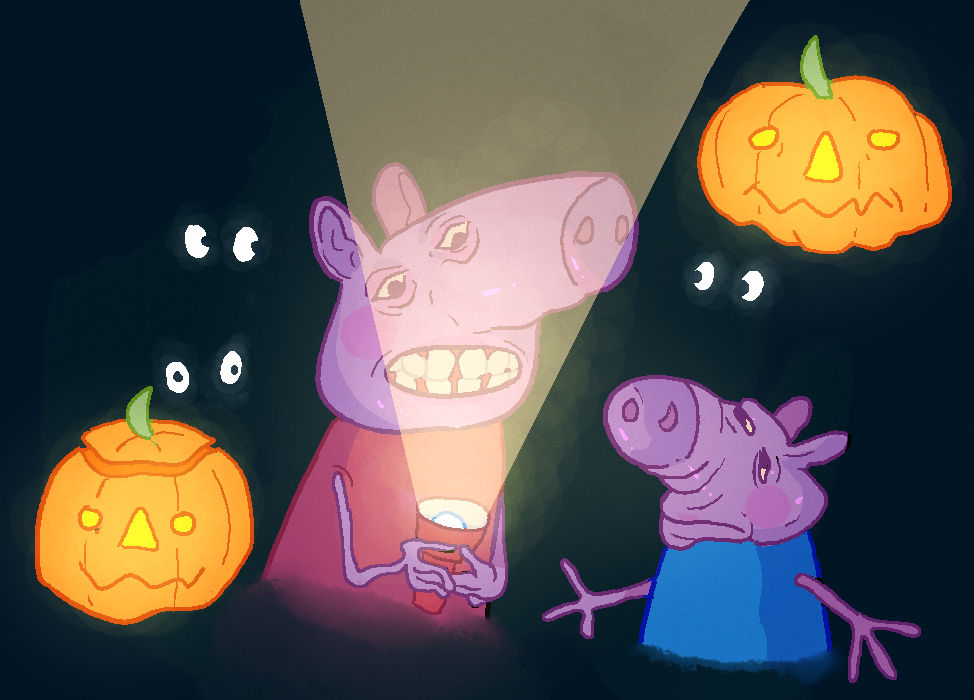 peppa halloween by NeonNeko345 on DeviantArt