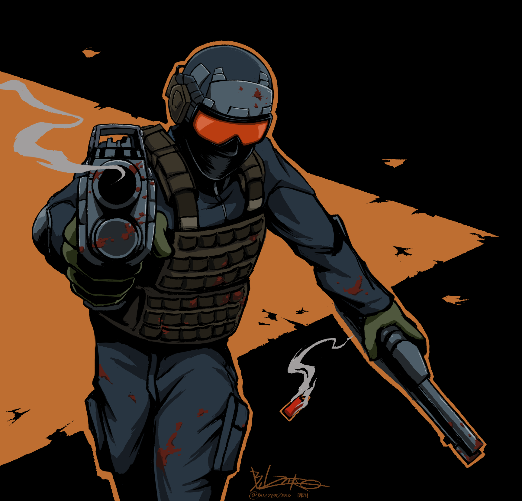 Subject 106 (Trepang2) by BuzzerZero on DeviantArt