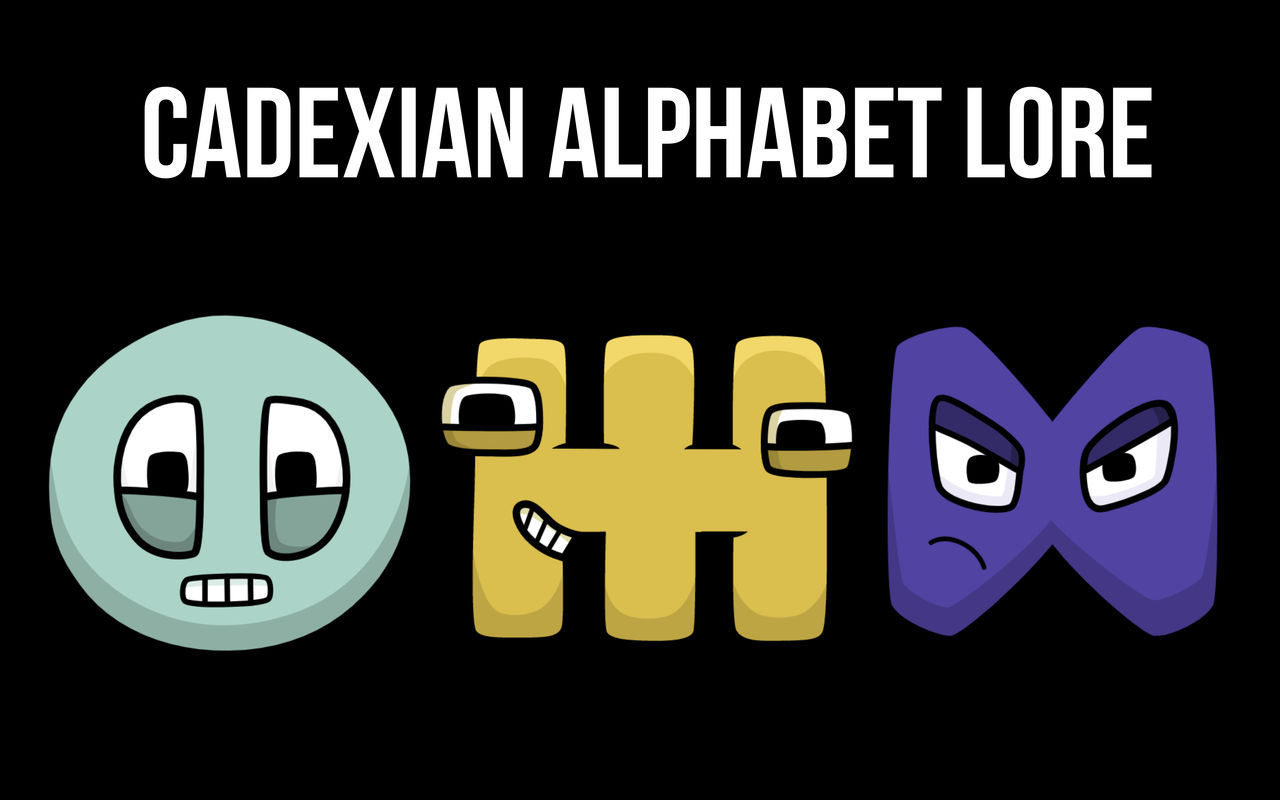 Alphabet Lore but they all have P's face by jesnoyers on DeviantArt
