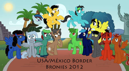 USA/Mexico Border Bronies Group photo