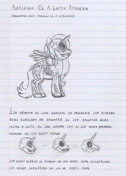 Anatomy of a Filly Alicorn