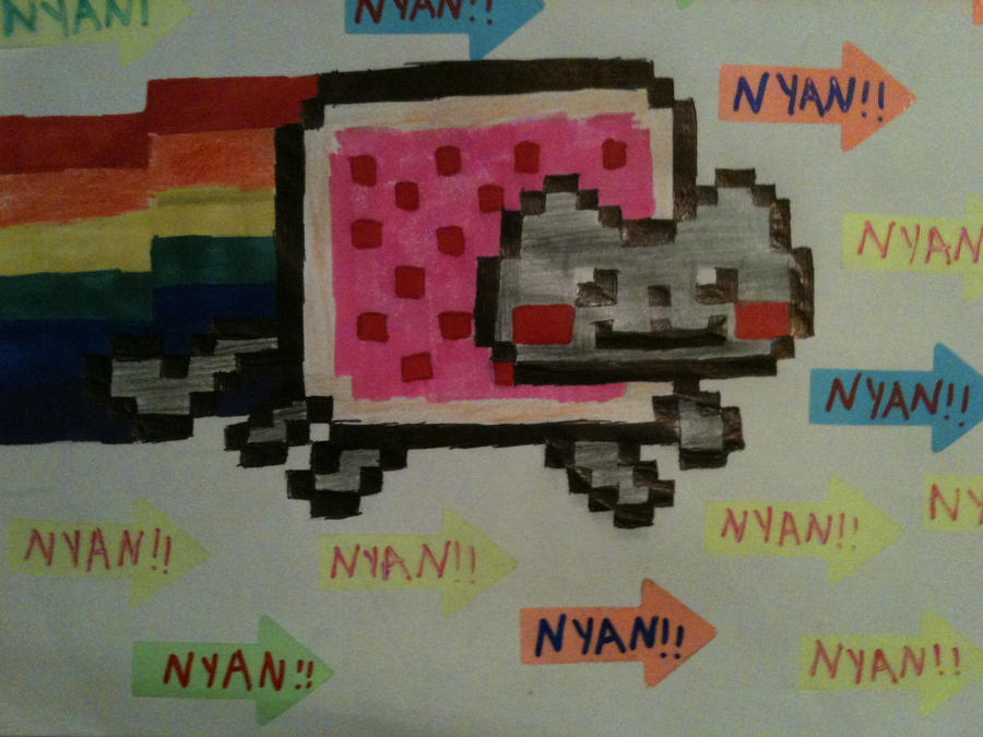Drawn Nyan Cat