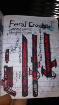 RWBY weapon:Feral Crosshair