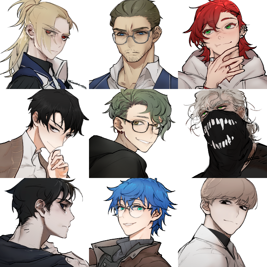 Portraits by legah on DeviantArt