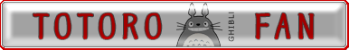 Totoro Fan Button by wotawota