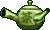 Green teapot