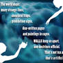 The walls between us (+poem)