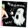Scared ghost