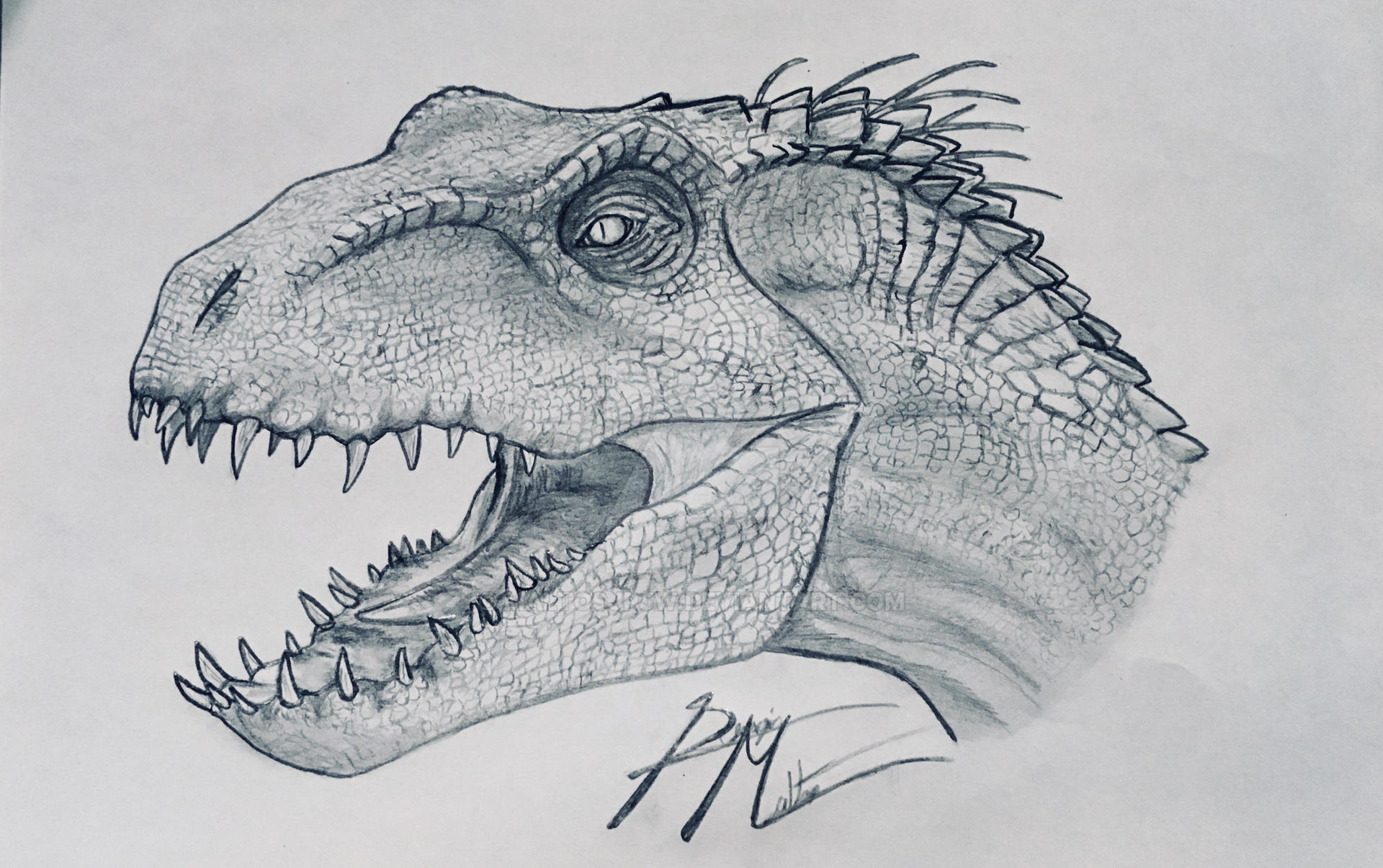 Detalle 12+ imagen dibujos de indoraptor