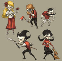 Don't Starve: Some Sketches