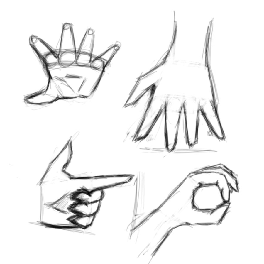 Hand Practce Hand practice 2 by Reortanath on DeviantArt