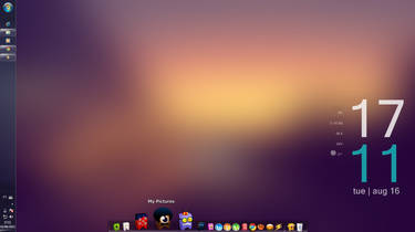 Current Home Desktop minimal