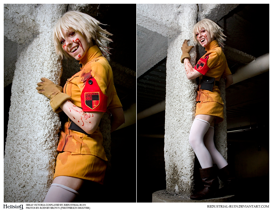 Hellsing Cosplay: Seras Victoria: Fierce Draculina