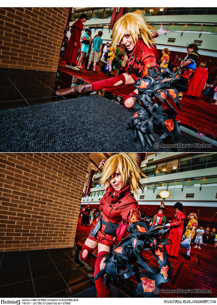 Hellsing Cosplay: Seras Victoria, The Vampire