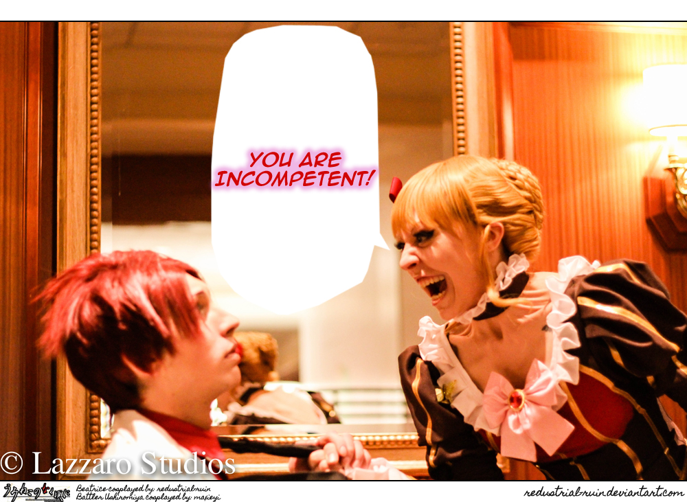 Umineko Cosplay: AB2K14: YOU ARE INCOMPETENT!