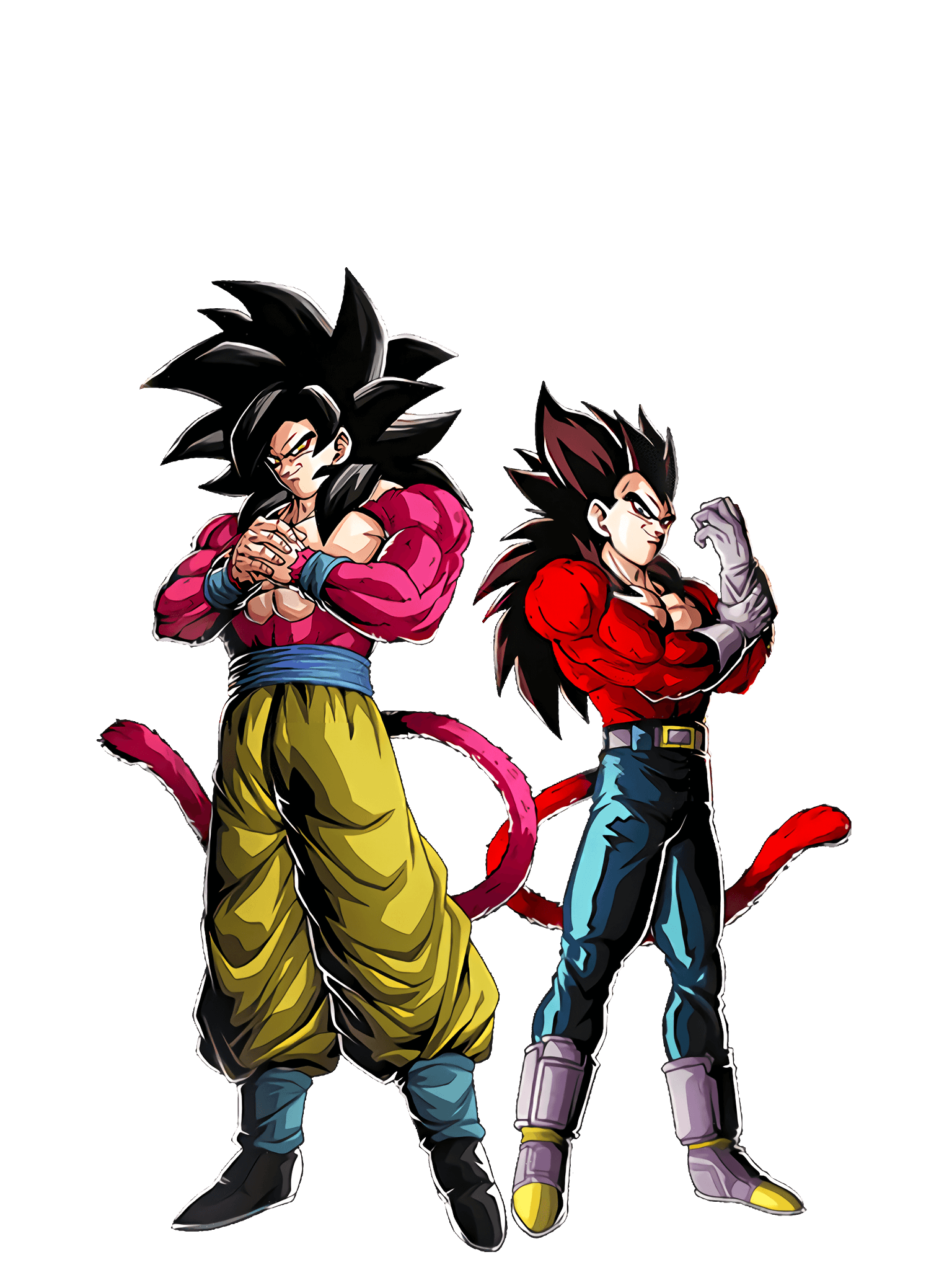 Dragon Ball Gt Poster Goku Ssj4 Vegeta Ssj4 Fusion 12 - vrogue.co