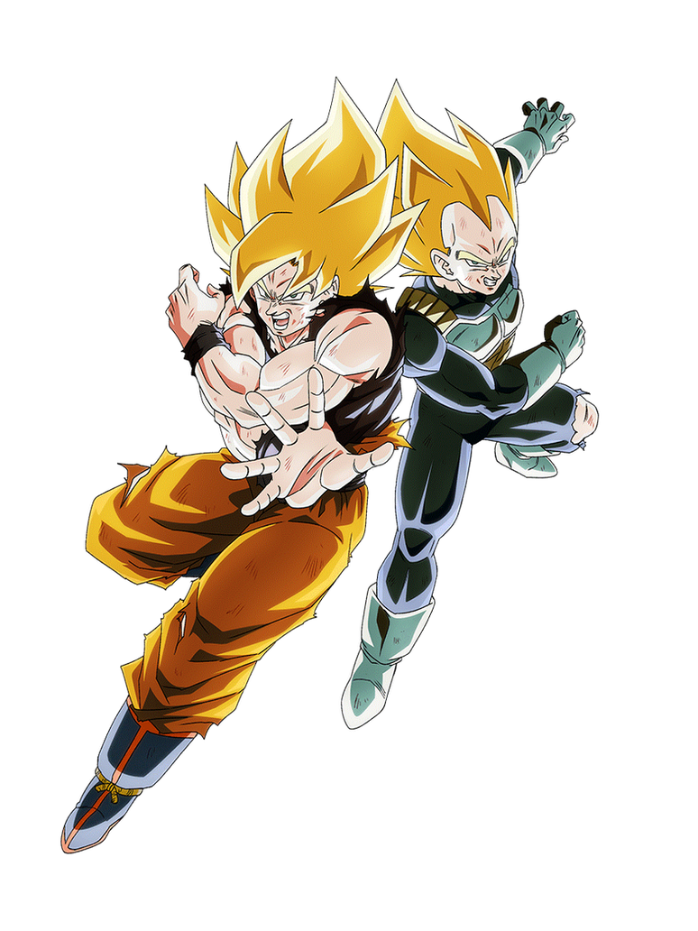 Dokkan Battle Goku Vegeta SSJ Metal Cooler Saga by anthony123ytb on ...