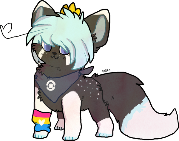 Paper Label Raegan comm: raegan by amigo on DeviantArt