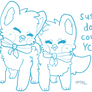 sushi dog couple ych (closed)