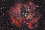Rosette Nebula NGC 2237 by S-e-n-t-e-n-z-a