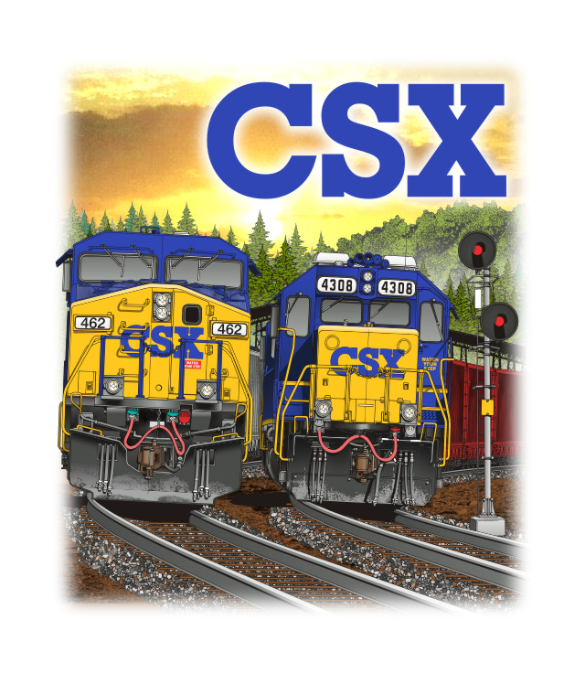 CSX TWO TRAIN DESIGN by FDNY207 on DeviantArt
