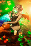Original Succubus Halloween version 2 by AmuChiiBunny