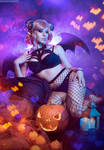 Original Succubus Halloween version 3 by AmuChiiBunny