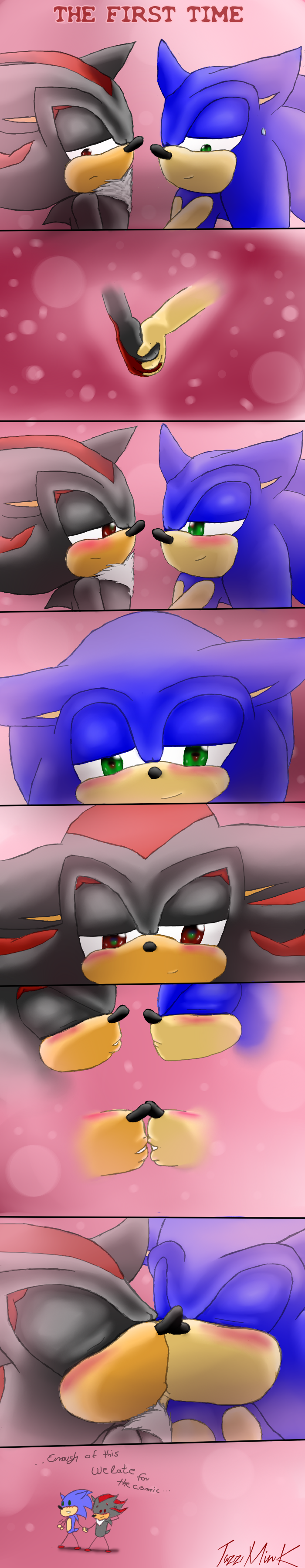 Sonadow minicomic - The first Time