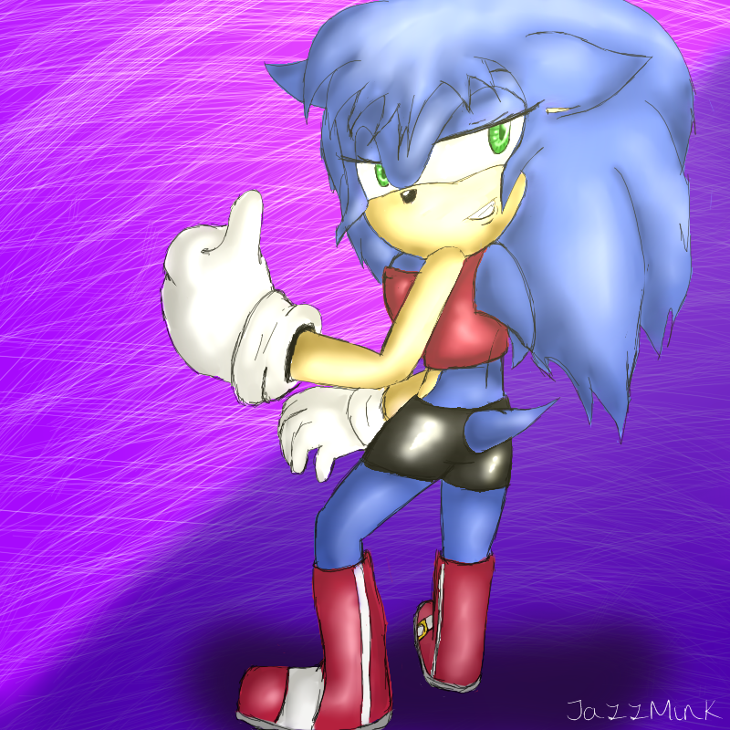 Sonic the Hedghog - my gender Bend version