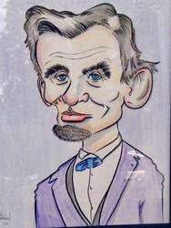 Abraham Lincoln Caricature 