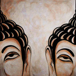 Laos Buddhas: The twins