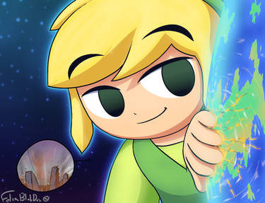 Toon Link Casually Squishes