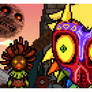 Toon Link Pictographs: Skull Kid