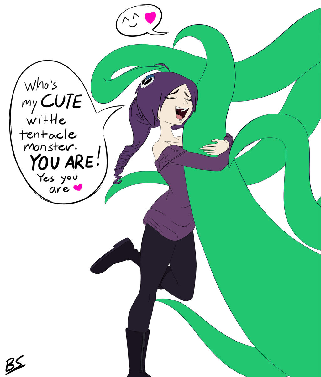 Zone tan And Her Tentacle Monster By BrokenSpaghetti On DeviantArt zone-tan-and-her-tentacle-monster-by-brokenspaghetti-on-deviantart