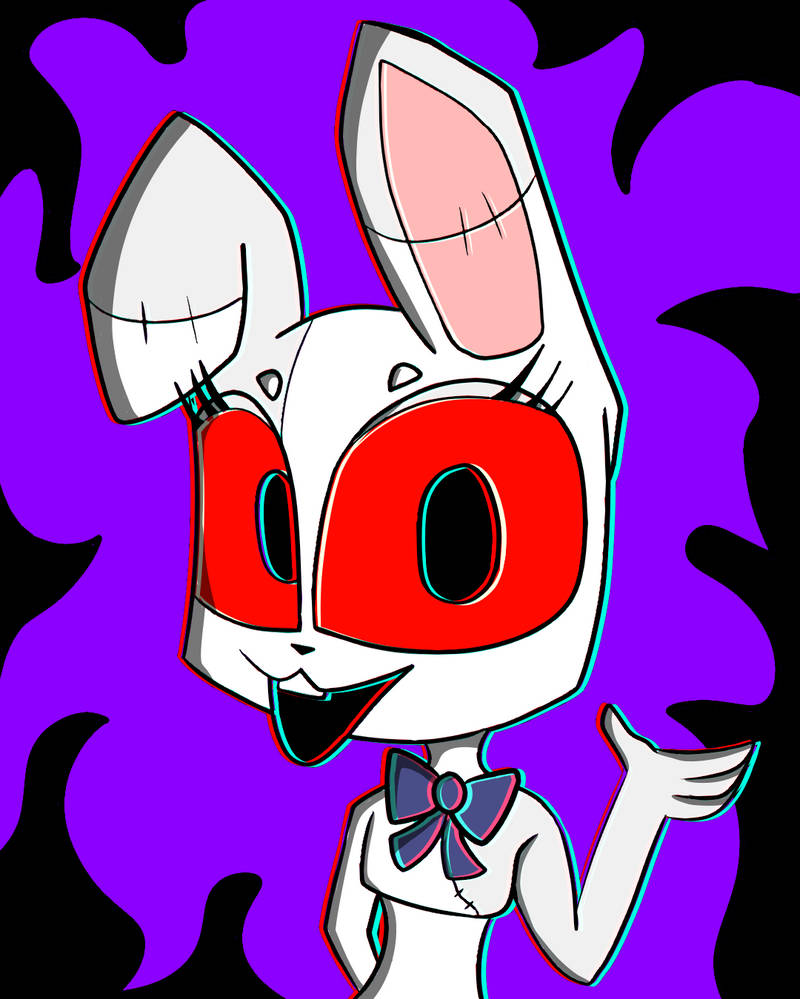 Vanny Pink Rabbit Vanny by MatchaKat on DeviantArt