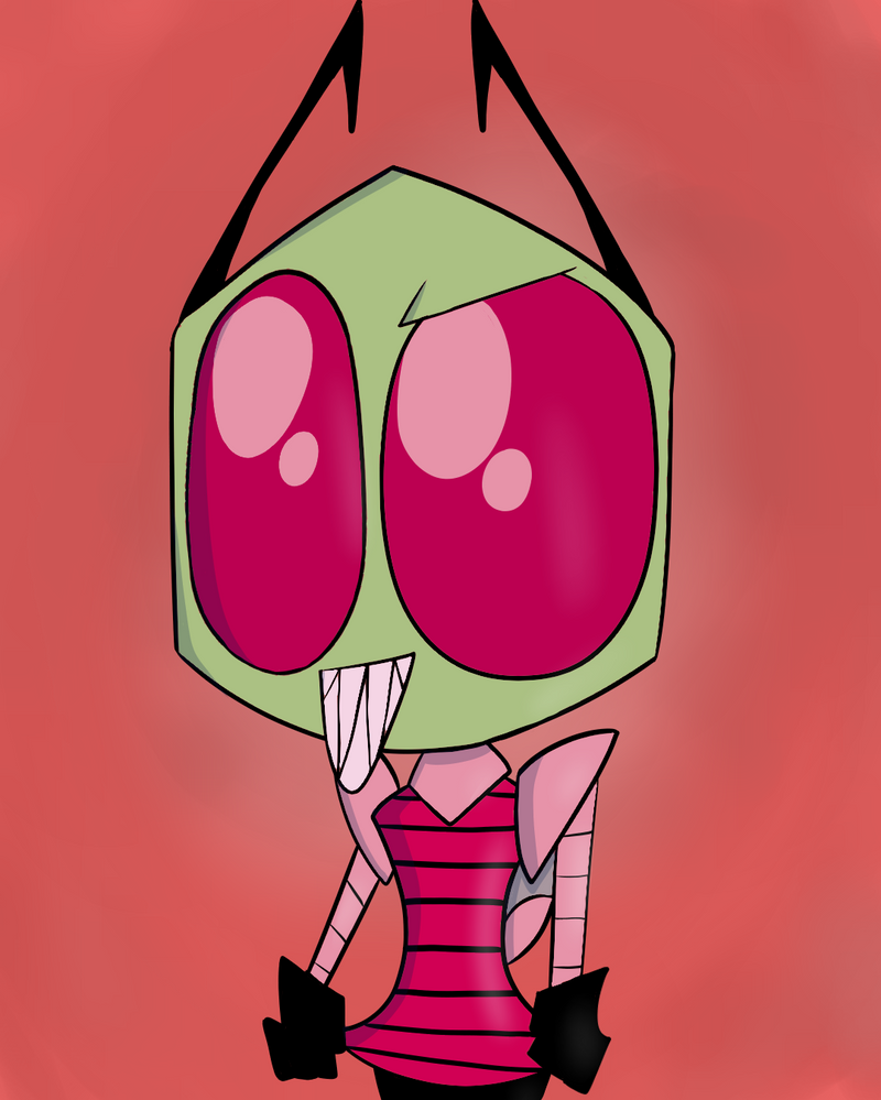 Invader Zim by MatchaKat on DeviantArt