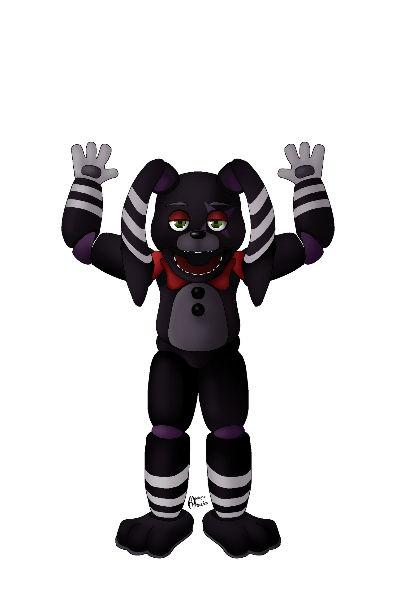 Rodney Rabbit FNaF OC by Shaleyfox on DeviantArt