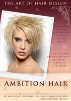 Ambition Hair flyer