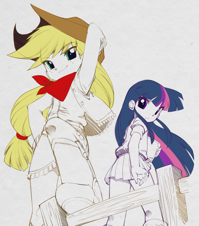 Apple jack and Twilight