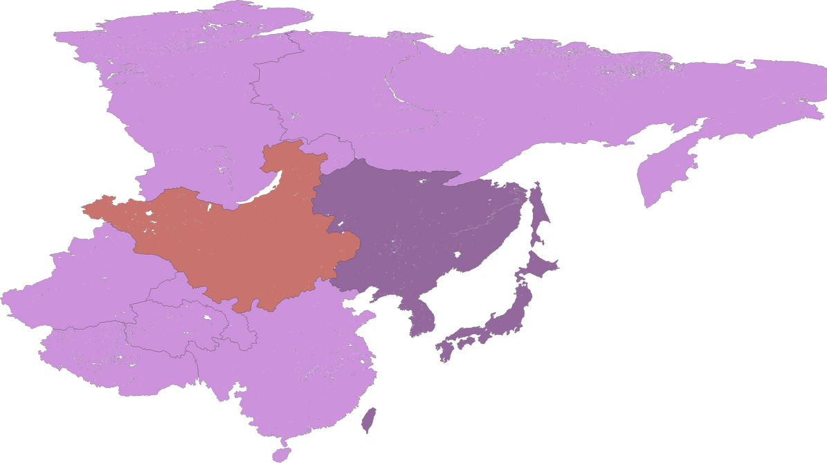 Japanese Map Influence Map of the Asian Sphere of influence for Japan by CTGYTDevianart on ...