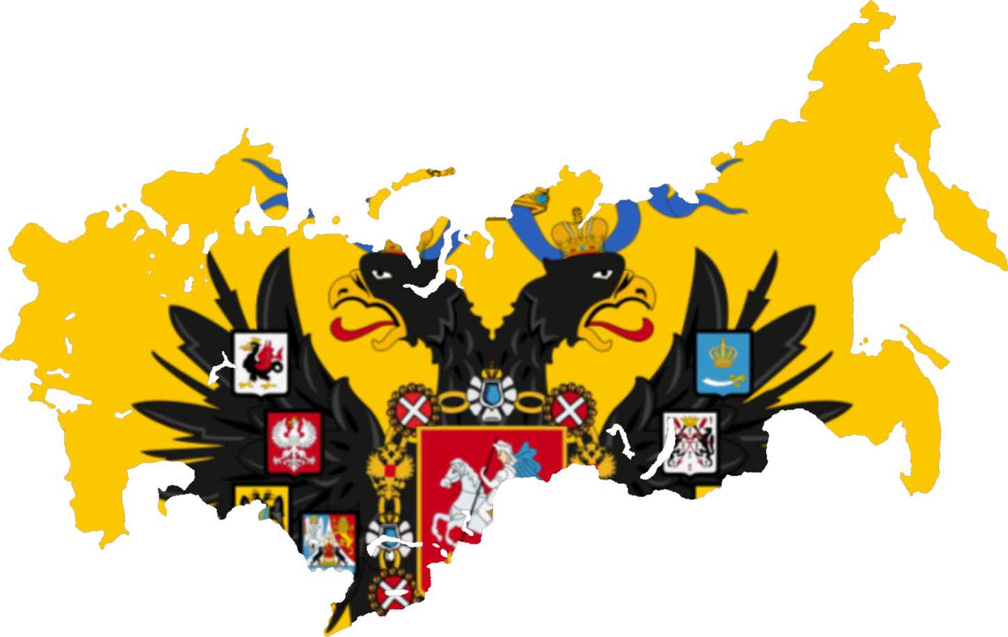 Flag-map of Tsardom Of Russia by nguyenpeachiew on DeviantArt