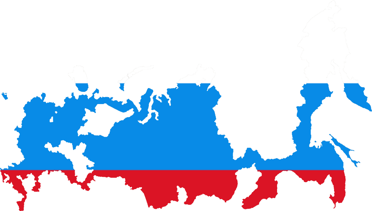 Flag map of the Russian Federation 1991-1993 by CTGonYT on DeviantArt