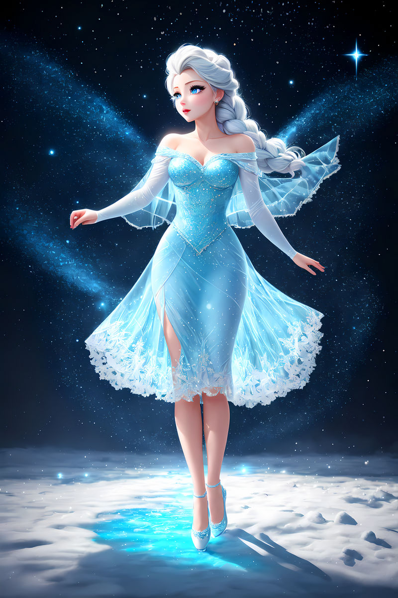 Magical Elsa by ArtfulAsylum on DeviantArt