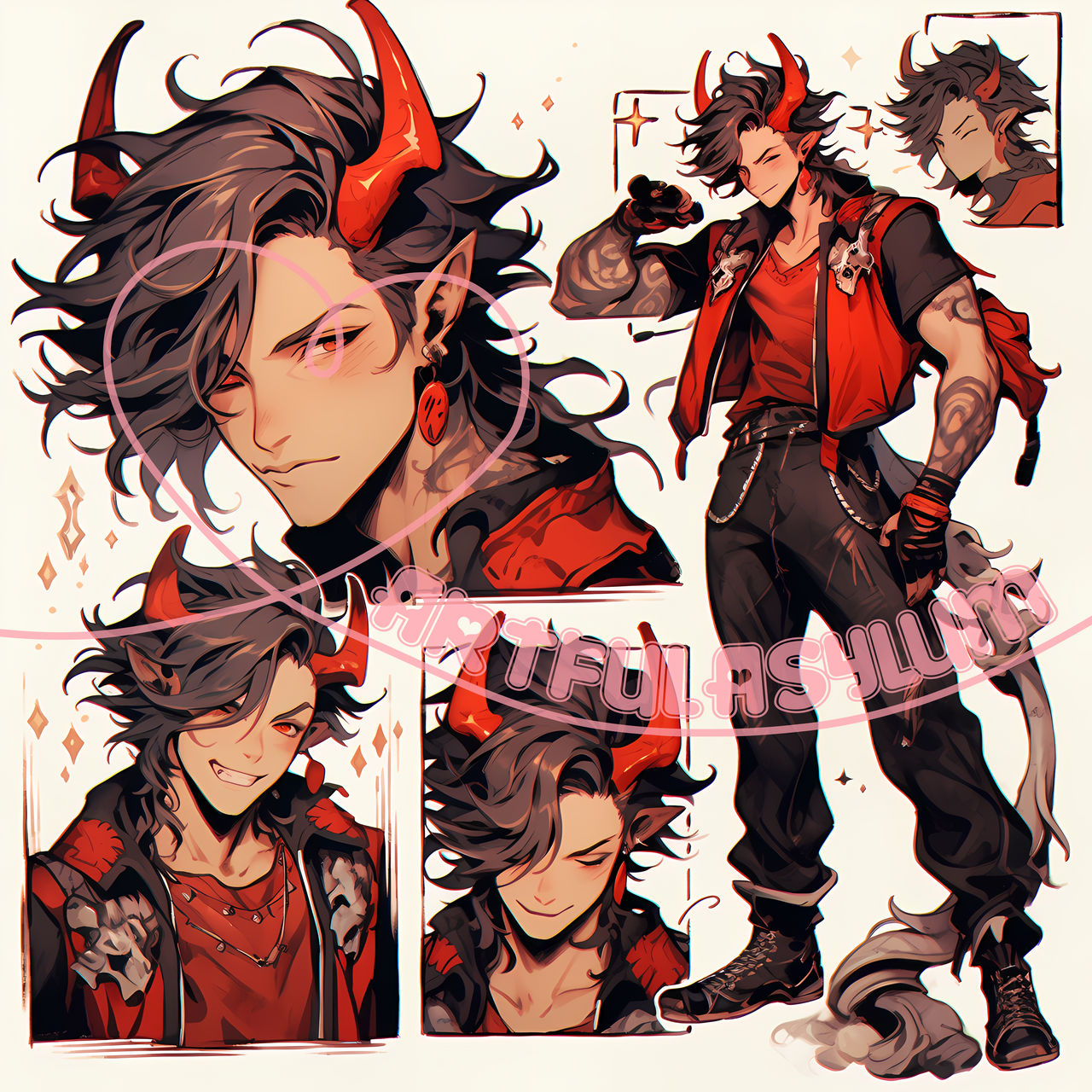 Incubus R35 Damien the Incubus by ArtfulAsylum on DeviantArt