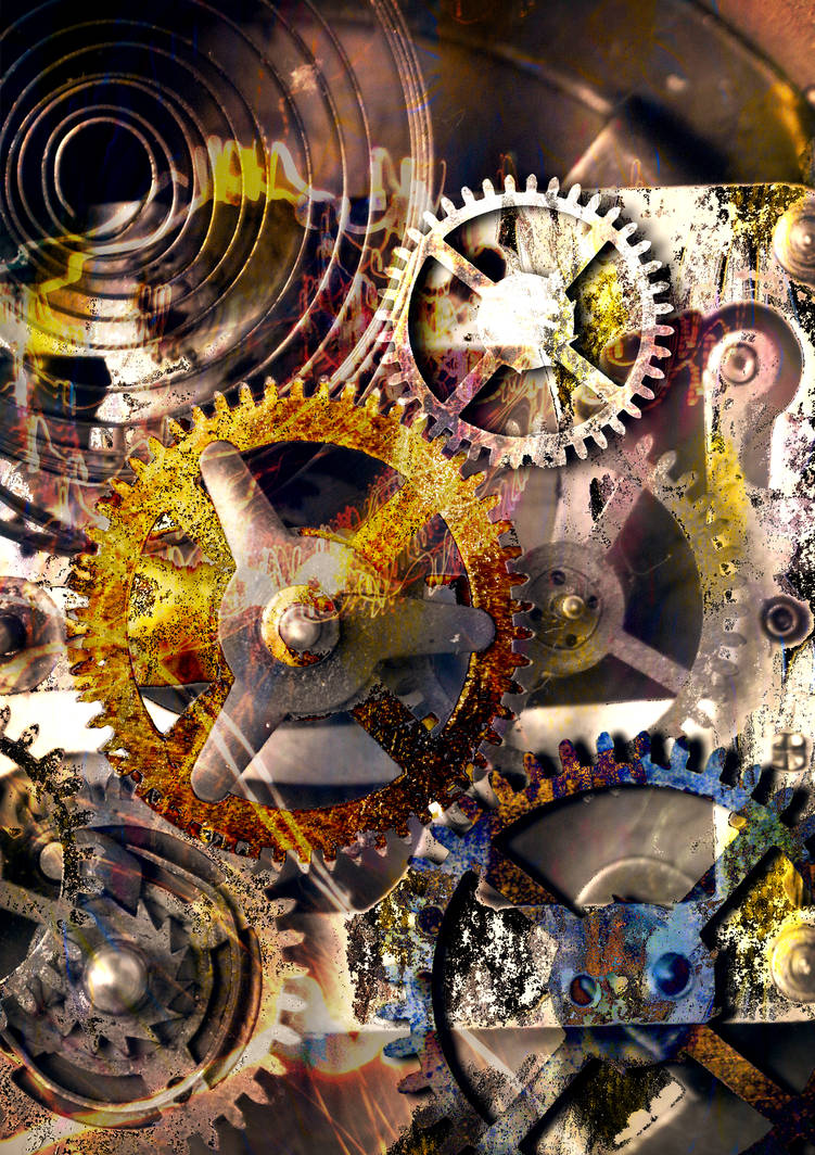 Machine Collage Background Machine collage by FariUltra on DeviantArt