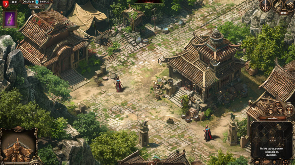 RPG Game UI by wong362 on DeviantArt